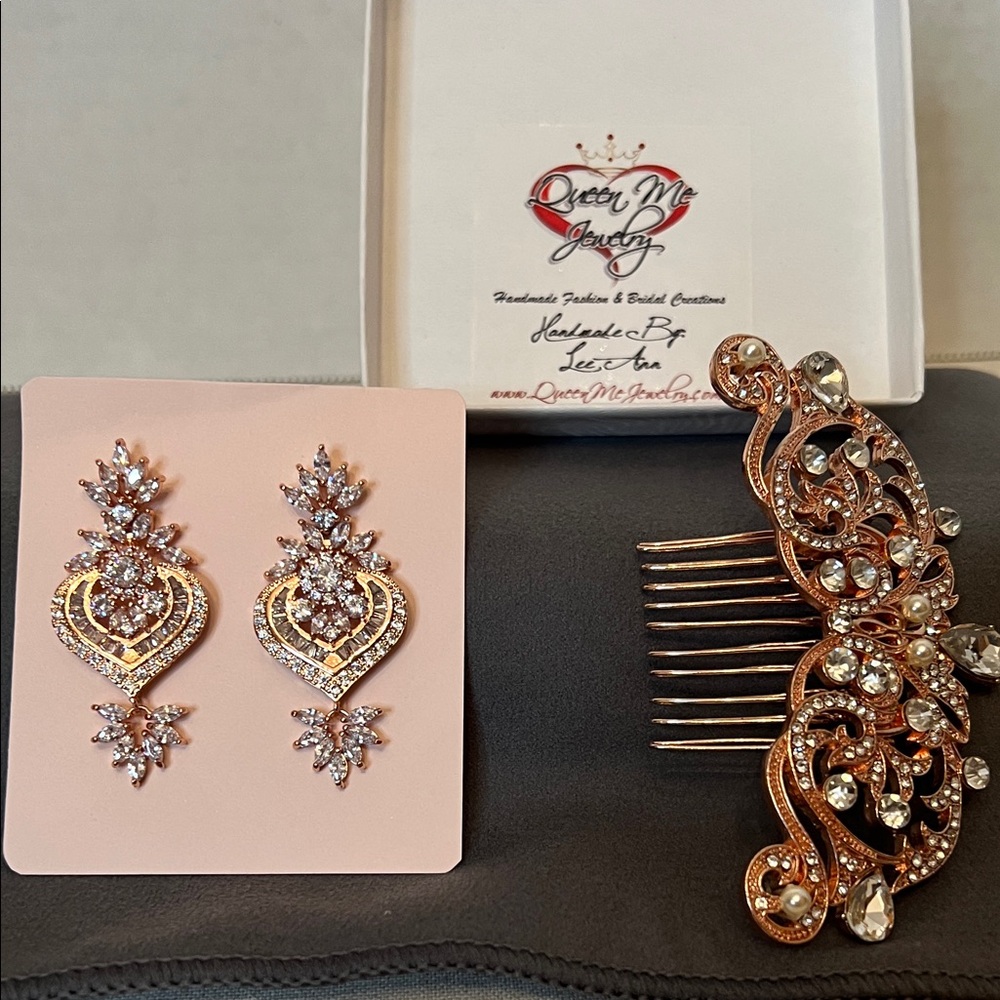 Gold and Silver Earrings